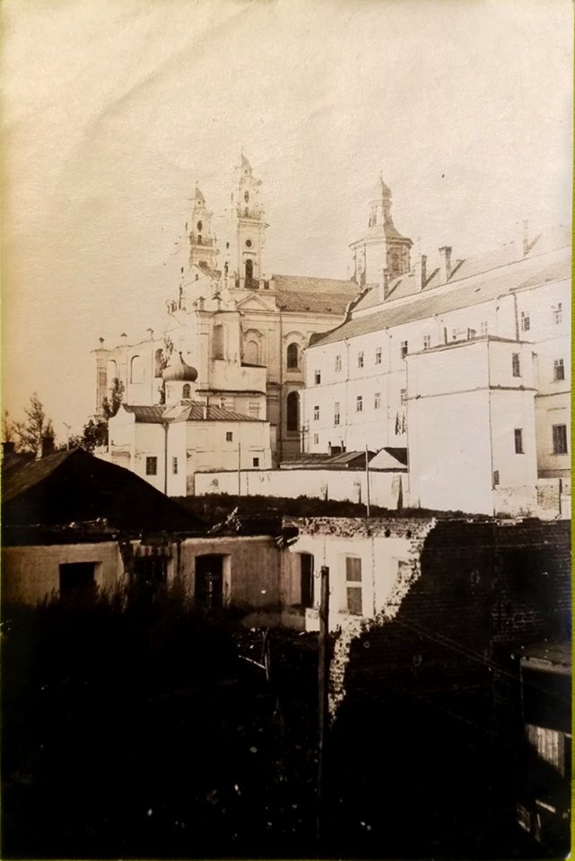 Pinsk, Nabiarežnaja, Jezuicki. Пінск, Набярэжная, Езуіцкі (1915-18)