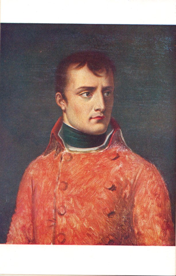 Pint. de Girodet, Napoleão B, ed. M. de L´armee, Hôtel des Invalides, 1º Consul, Arquivo de Villa Mª Açores