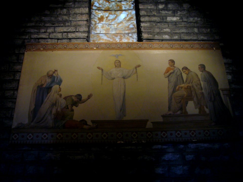 Pintures Eduard Llorens i Masdéu al monestir de Ripoll 02