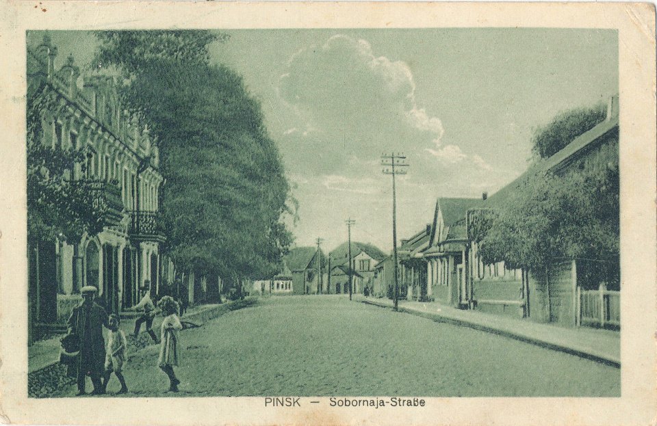 Pinsk, Pleŭskaja. Пінск, Плеўская (1916)