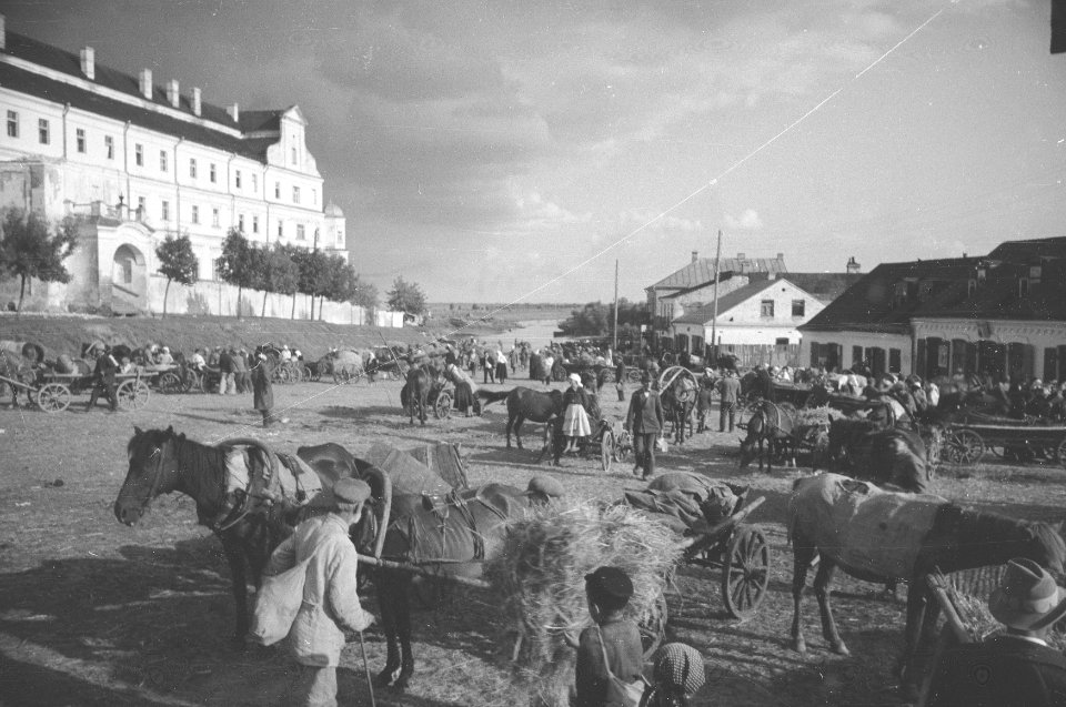 Pinsk, Stary Rynak, Jezuicki. Пінск, Стары Рынак, Езуіцкі (H. Poddębski, 1936)