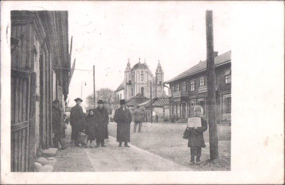 Pinsk, Vialikaja-Listoŭskaja. Пінск, Вялікая-Лістоўская (1916)