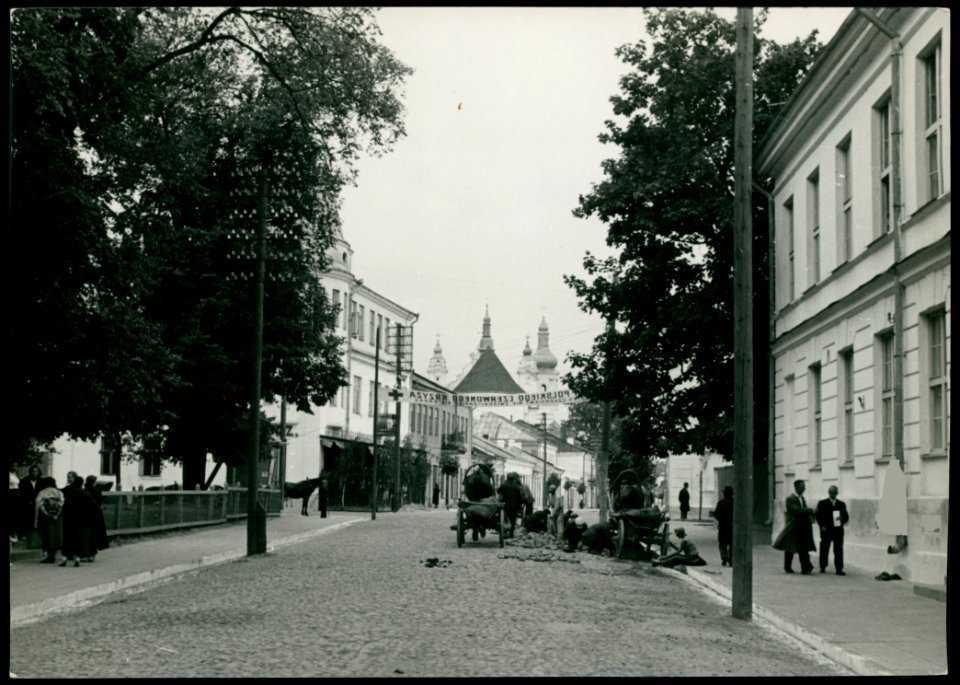 Pinsk, Vialikaja-Pleŭskaja. Пінск, Вялікая-Плеўская (H. Poddębski, 1936) (2)