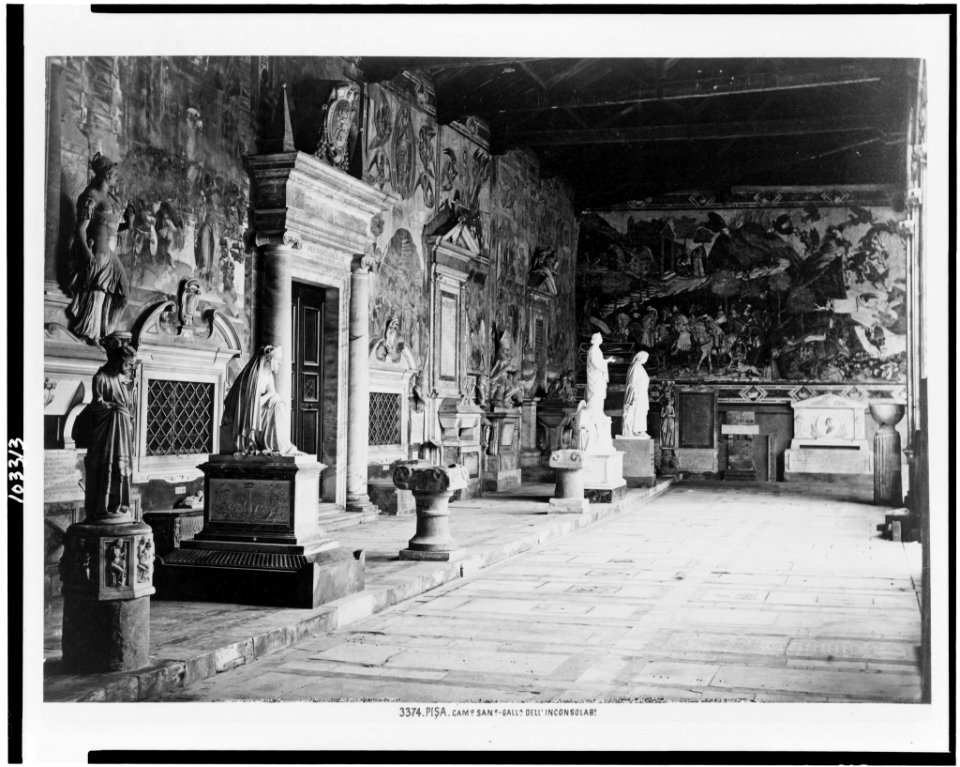Pisa. Campo Santo. Gall dell'inconsolab LCCN91783707