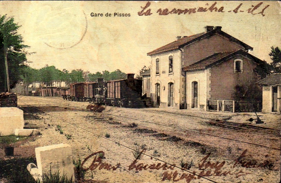 Pissos (Landes) - Gare 3