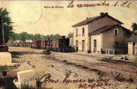 Pissos (Landes) - Gare 3
