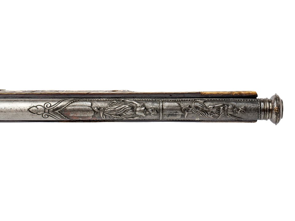 Pipa på hjullåsbössa, 1600 cirka - Livrustkammaren - 100497