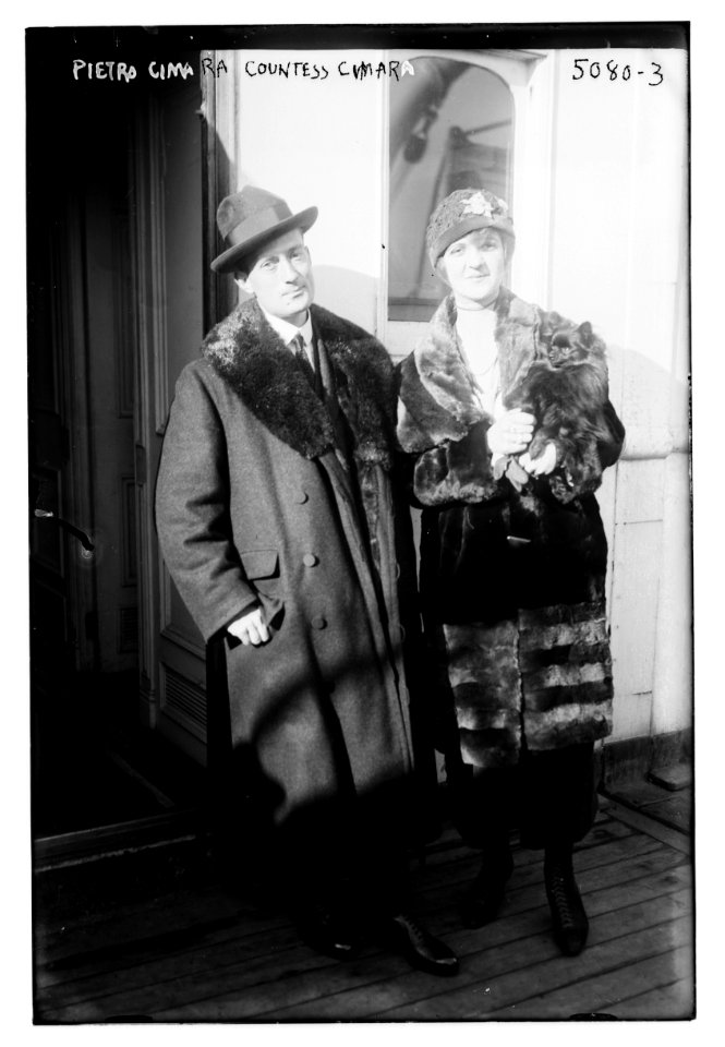 Pietro Cimara & Countess Cimara LCCN2014709927