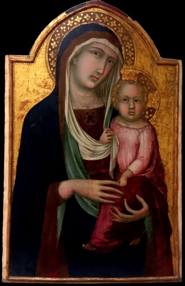Pietro Lorenzetti, Madonna col Bambino, Buonconvento
