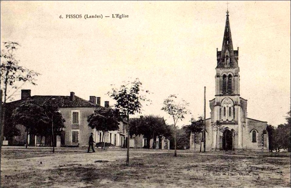 Pissos (Landes) - église 5