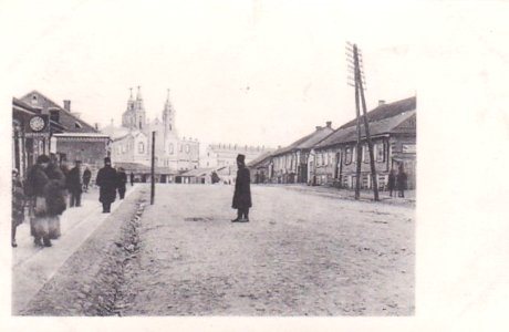 Pinsk, Bieraściejskaja-Daminikanskaja. Пінск, Берасьцейская-Дамініканская (05.1916)
