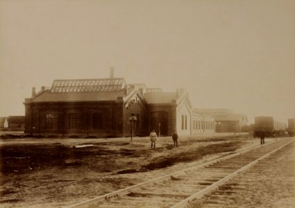 Pihkva-Riia raudtee töökojad Valgas - Workshops of the Pskov-Riga Railway in Valga (12809975655)