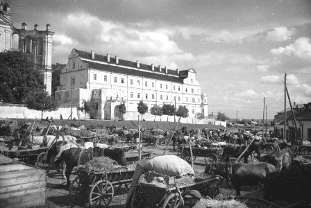 Pinsk, Katedra-Jezuicki. Пінск, Катэдра-Езуіцкі (H. Poddębski, 1936)