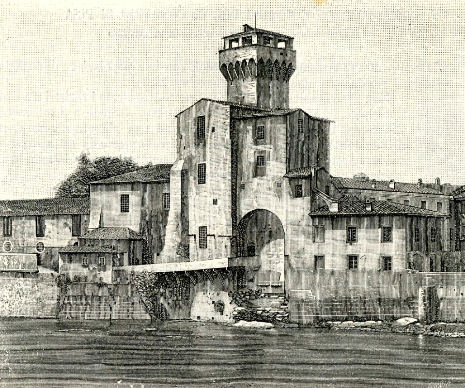 Pisa La Cittadella coi resti dell’antico Arsenale