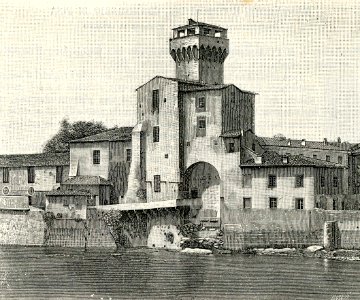 Pisa La Cittadella coi resti dell’antico Arsenale