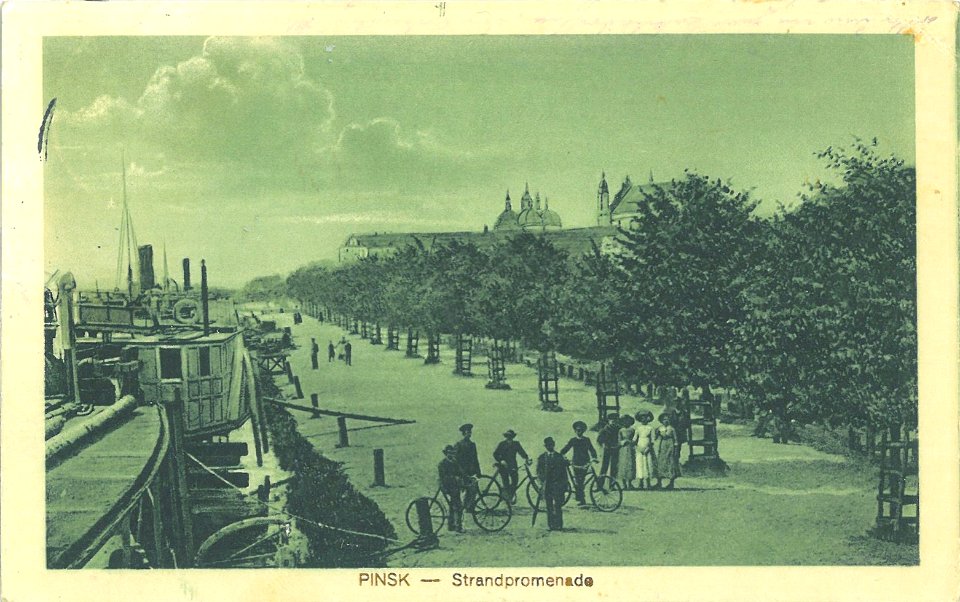Pinsk, Nabiarežnaja-Franciškanskaja. Пінск, Набярэжная-Францішканская (1910-14, 1916)
