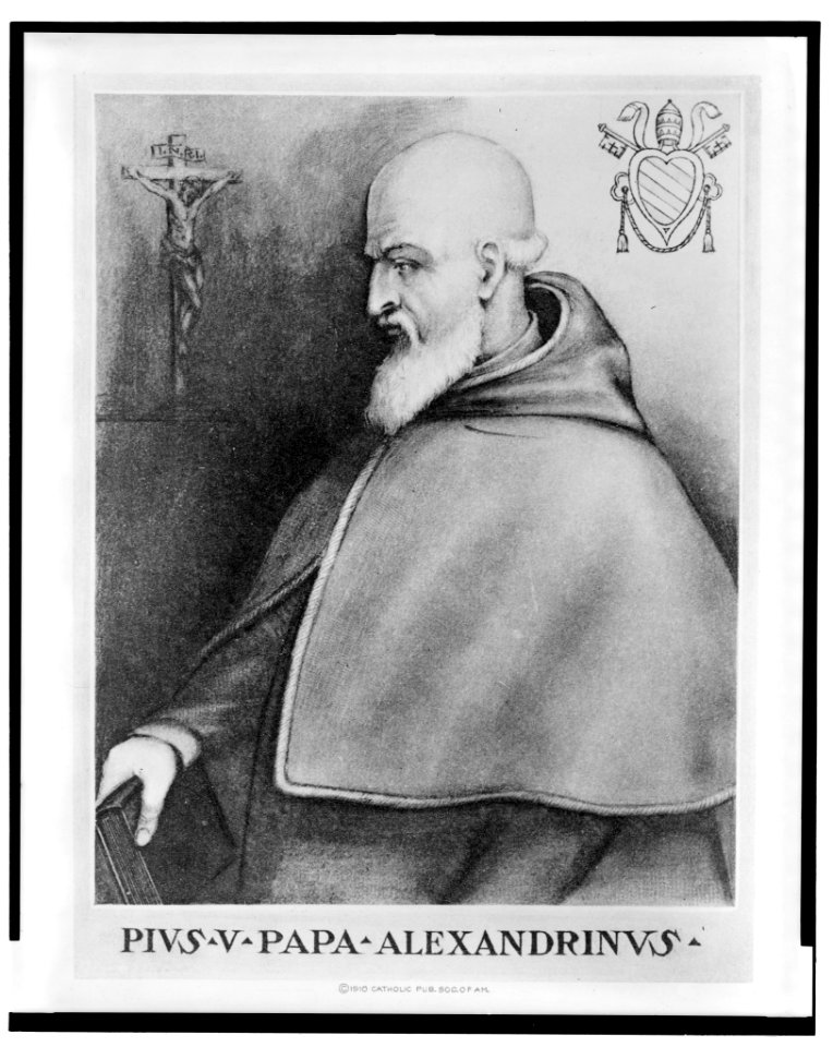 Pius V Papa Alexandrinus LCCN2004678997