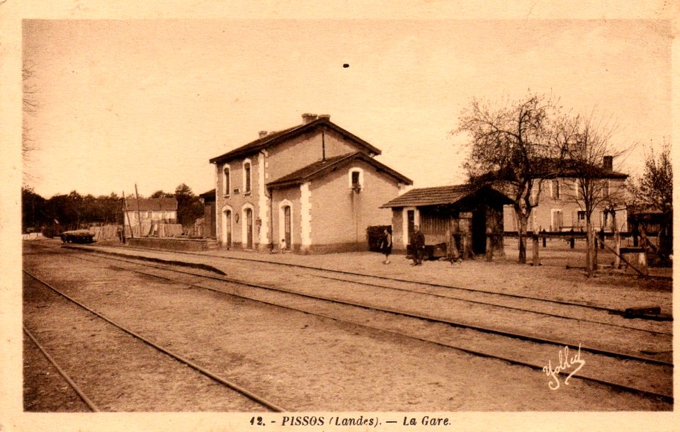 Pissos (Landes) - Gare 1