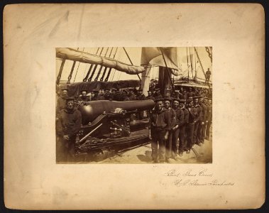 Pivot guns crew, U.S. Steamer Pocahontas LCCN2010651646