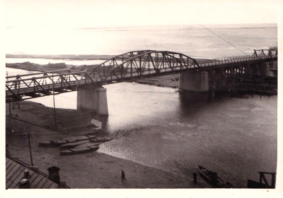 Pinsk, Pinski most. Пінск, Пінскі мост (1942) (2)