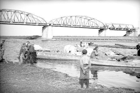 Pinsk, Pinski most. Пінск, Пінскі мост (H. Poddębski, 1936)