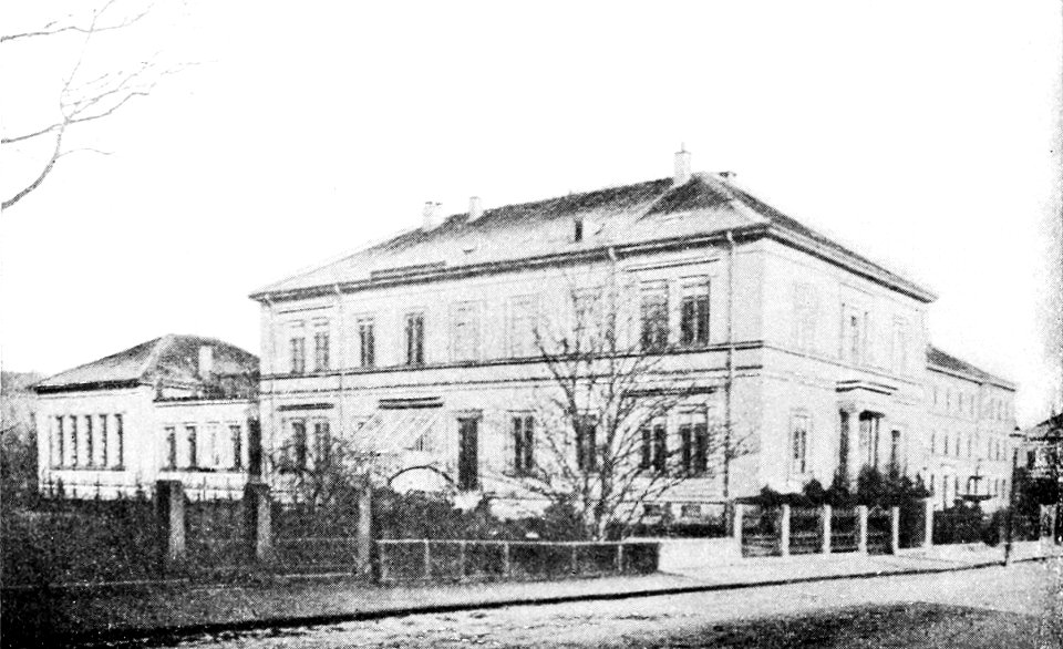 PSM V50 D334 Botanical institute viewed from wilhelmstrasse