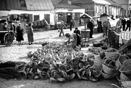 Pinsk, Stary Rynak. Пінск, Стары Рынак (H. Poddębski, 1936) (2)