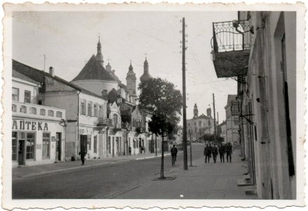 Pinsk, Vialikaja-Franciškanskaja. Пінск, Вялікая-Францішканская (1941)