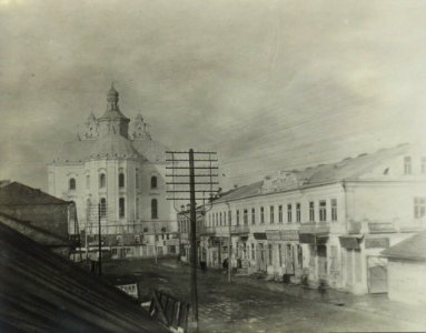 Pinsk, Vialikaja-Rynak. Пінск, Вялікая-Рынак (21.04.1916)
