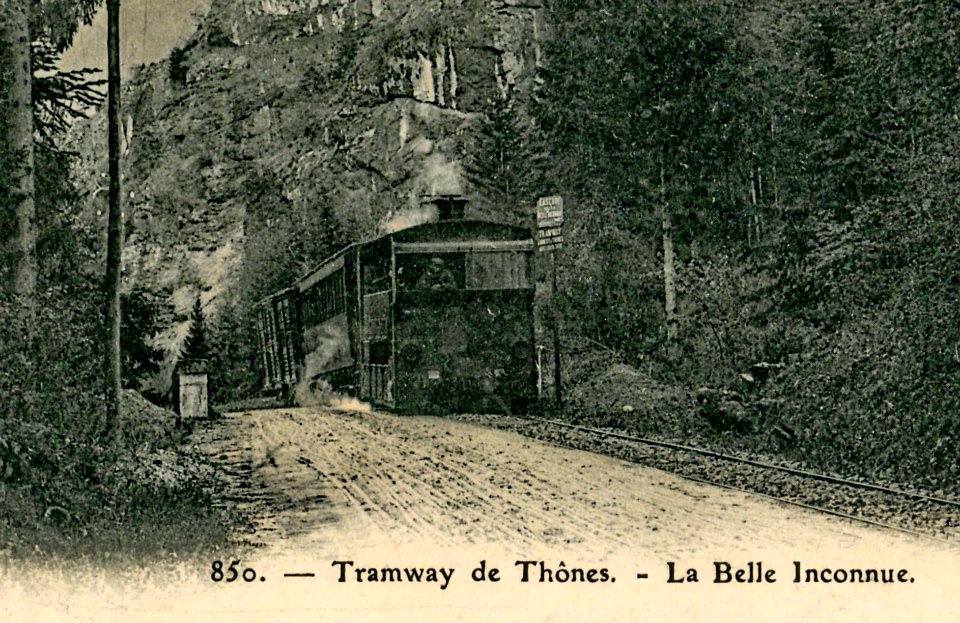 Pittier 850 - Tramway de Thones - La Belle Inconnue (Détail)