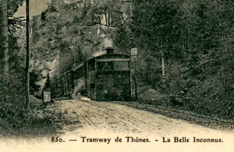 Pittier 850 - Tramway de Thones - La Belle Inconnue (Détail)