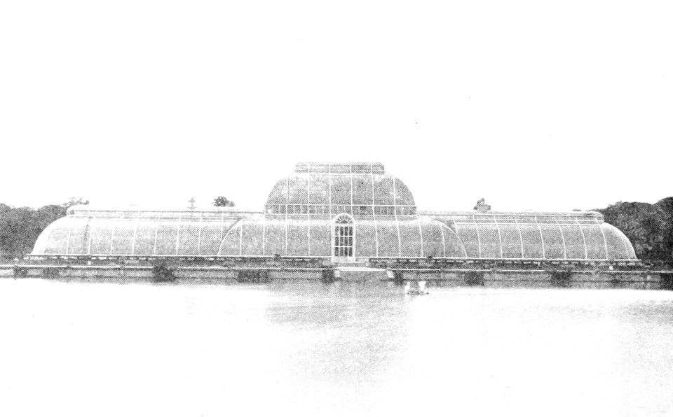 PSM V50 D191 Kew gardens main palm house and lake