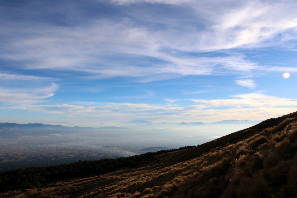 Nature panoramic landscape