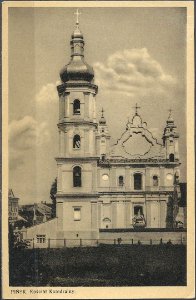 Pinsk, Listoŭskaja, Franciškanski. Пінск, Лістоўская, Францішканскі (1930-39)