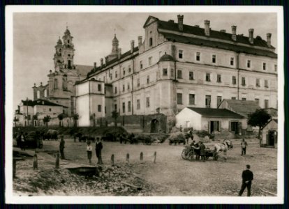 Pinsk, Nabiarežnaja, Jezuicki. Пінск, Набярэжная, Езуіцкі (J. Bułhak, 1930)