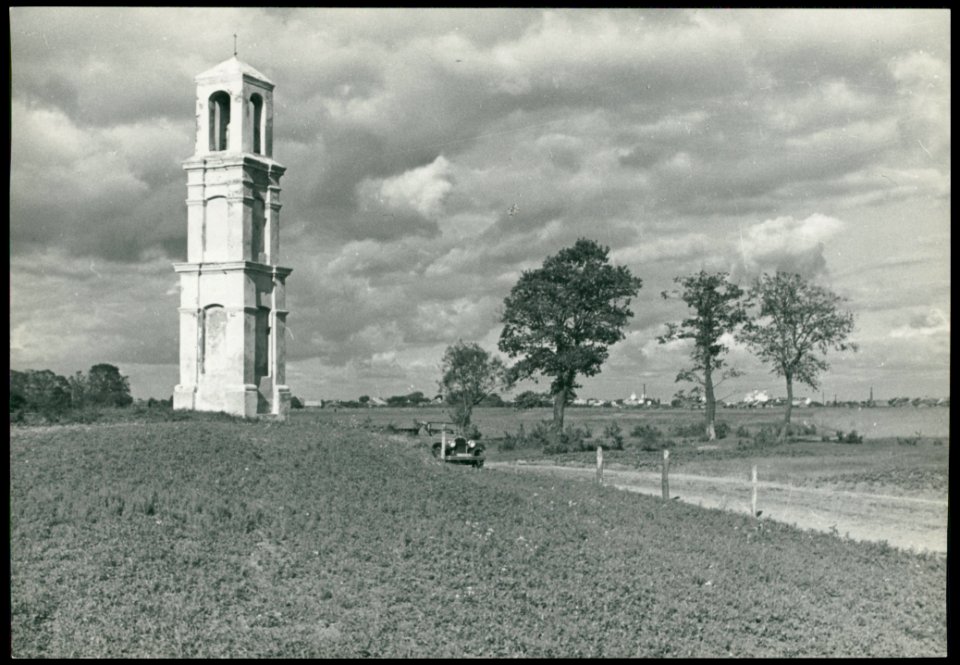 Pinsk, Piańkovaja, Kaplica. Пінск, Пяньковая, Капліца (H. Poddębski, 1936)