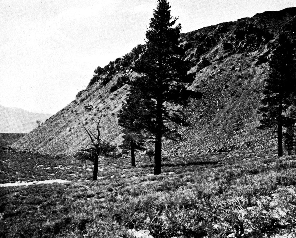 PSM V52 D640 Obsidian flow south of mono lake