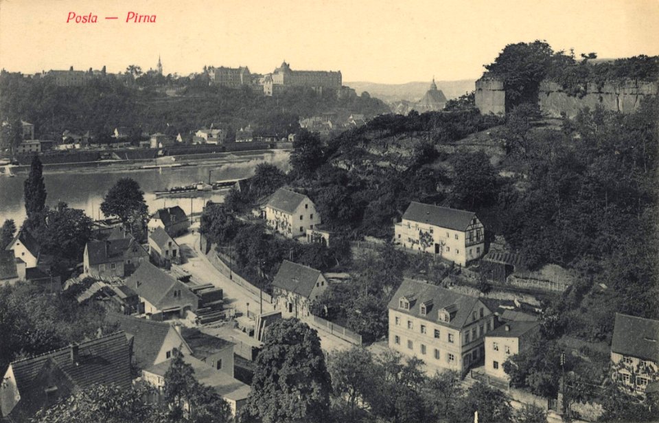 Pirna, Sachsen - Stadtansicht (Zeno Ansichtskarten)