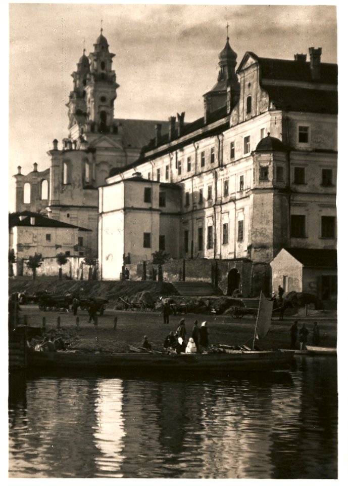 Pinsk, Pina, Jezuicki. Пінск, Піна, Езуіцкі (J. Bułhak, 1938)