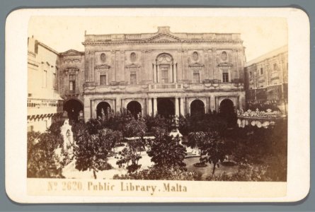 Public Library, Malta, RP-F-F24781
