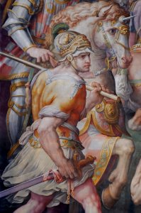 Pisa attaccata dalle truppe fiorentine Palazzo Vecchio n04