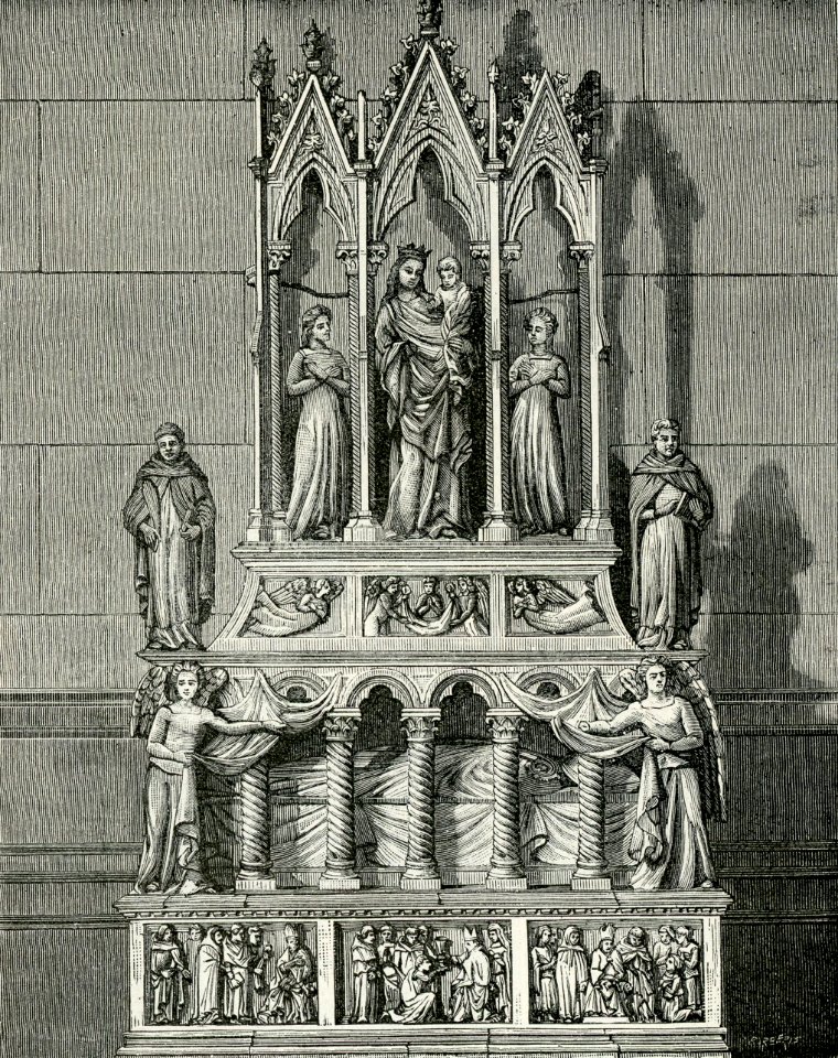 Pisa chiesa di Santa Caterina Mausoleo di Simone Saltarelli