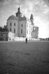 Pinsk, Rynak, Katedra. Пінск, Рынак, Катэдра (H. Poddębski, 1936)