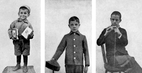PSM V54 D775 Images of the mentally deficient classified as teachable