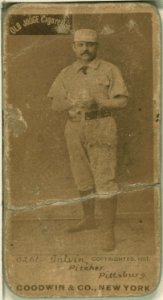 Pud Galvin, Pittsburgh Alleghenys, baseball card portrait LCCN2007686935