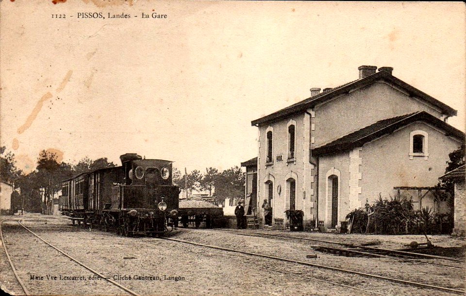 Pissos (Landes) - Gare 2