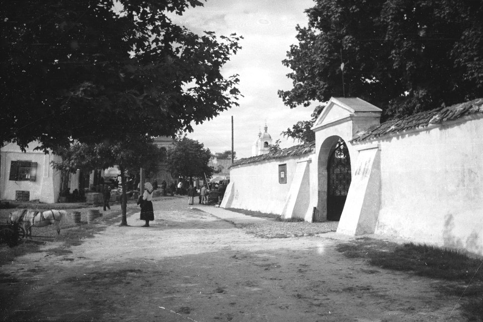Pinsk, Stary Rynak, Kaplica. Пінск, Стары Рынак, Капліца (H. Poddębski, 1936)