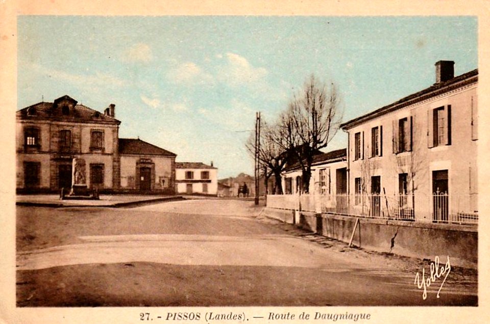 Pissos (Landes) - route de Daugniague
