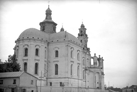 Pinsk, Stolinskaja-Rynak, Katedra. Пінск, Столінская-Рынак, Катэдра (H. Poddębski, 1936)