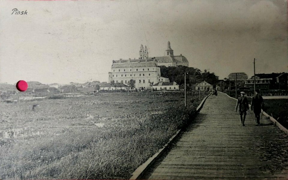 Pinsk, Stolinskaja. Пінск, Столінская (O. Liessman, 1915) (2)